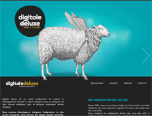 Tablet Screenshot of digitaledeluxe.fr